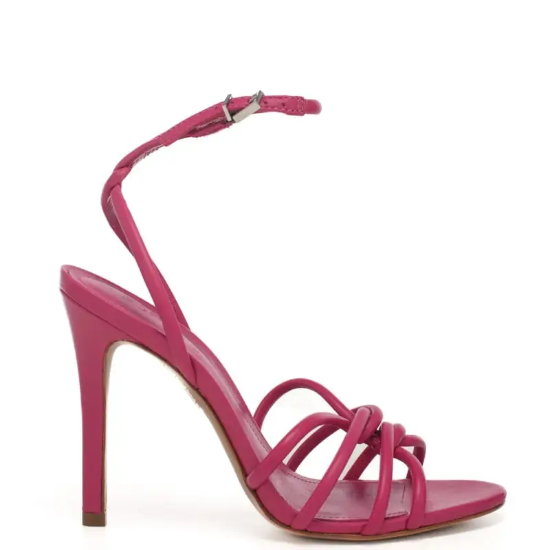 Schutz sandali donna con cinturino alla caviglia pink