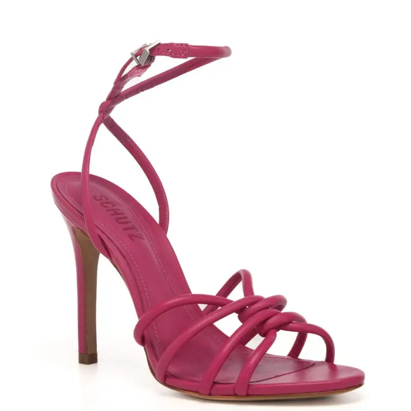 Schutz sandali donna con cinturino alla caviglia pink miniatura 3