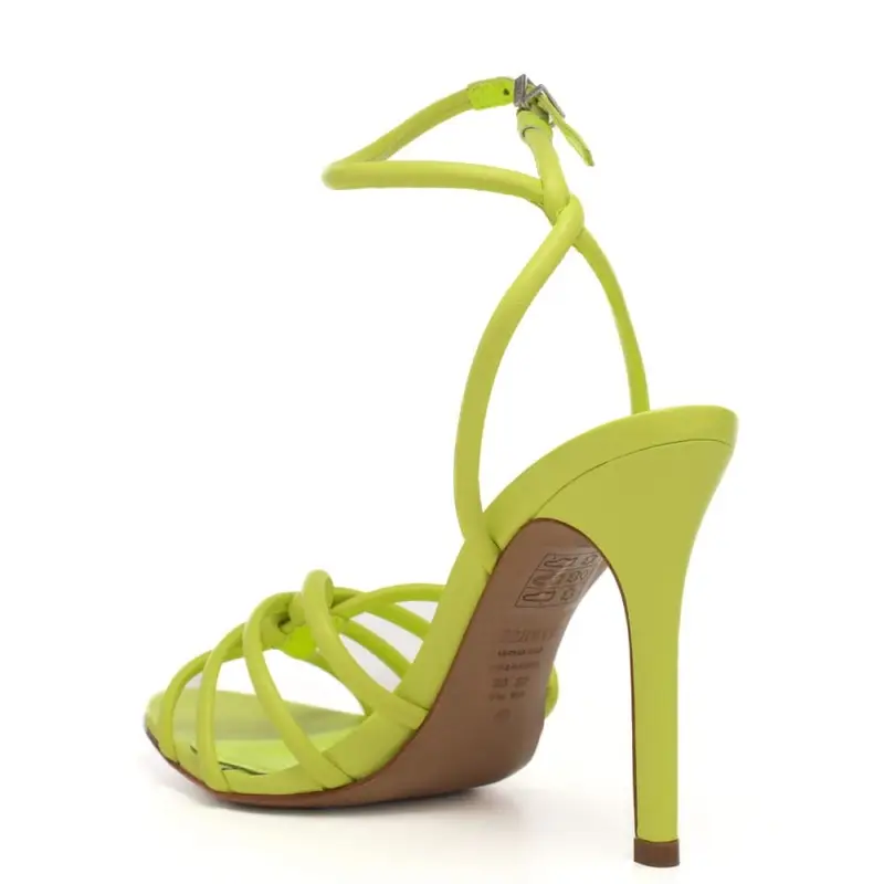 Schutz sandali donna con cinturino alla caviglia yellow miniatura 2