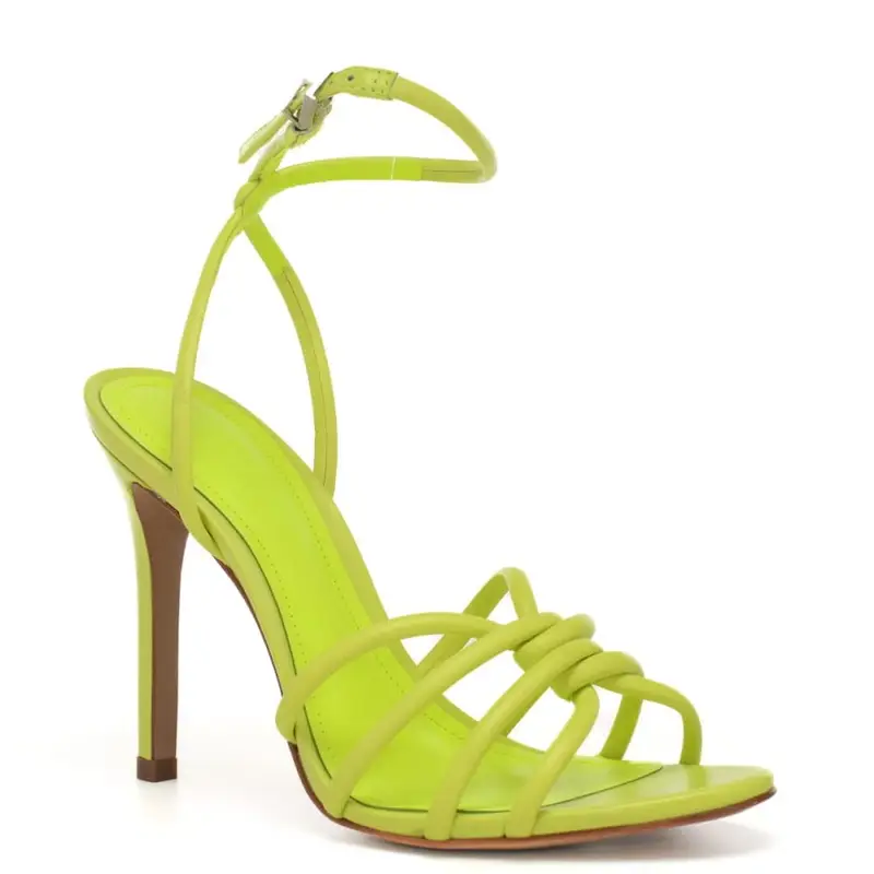 Schutz sandali donna con cinturino alla caviglia yellow miniatura 3