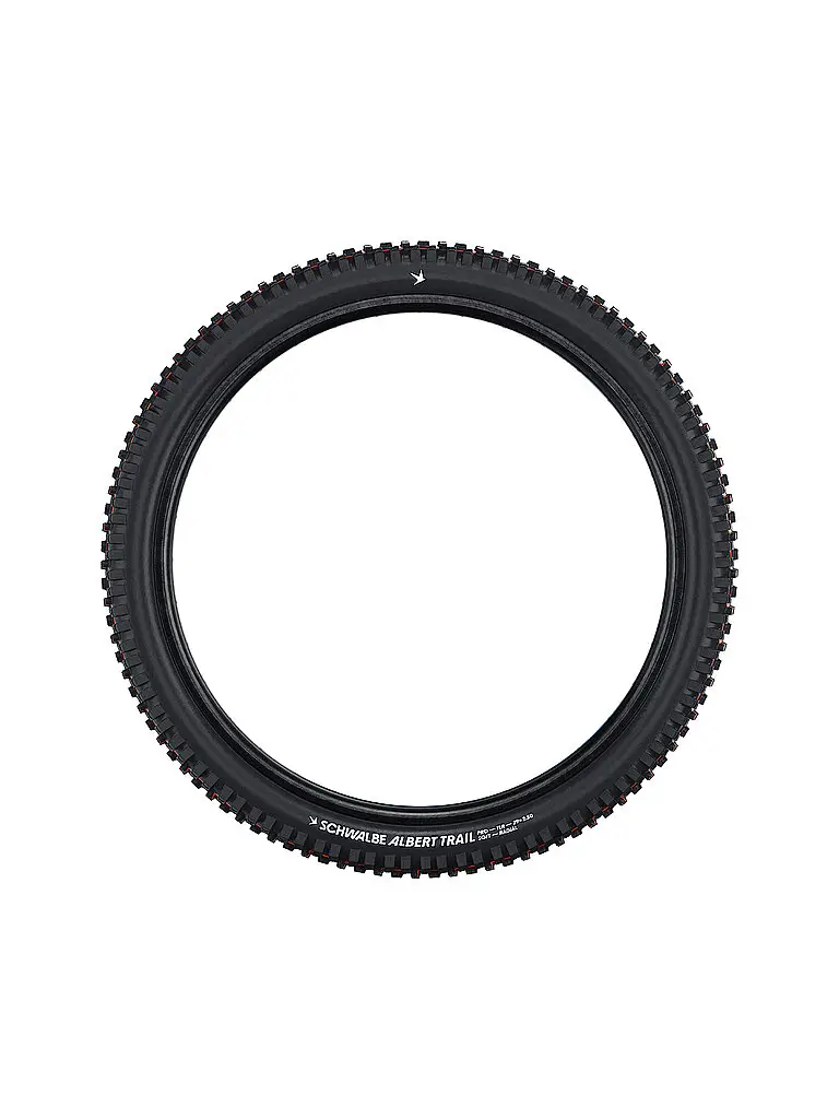 Copertone per bicicletta Albert Pro Radial 63-622 Trail Soft nero