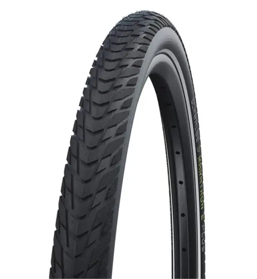 Marathon E-Plus - copertone city hybrid Black