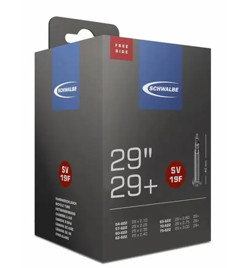 SV19F Freeride - camera d aria MTB Black