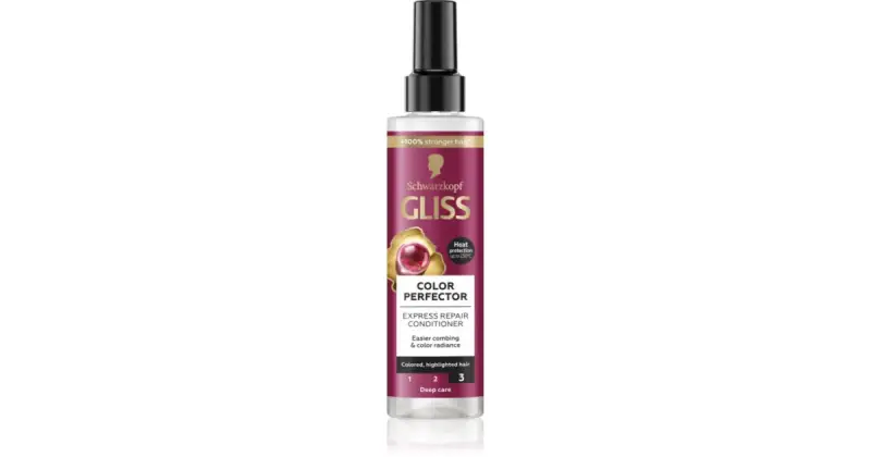 Gliss Color Perfector balsamo rigenerante per capelli tinti e con mèches 200 ml