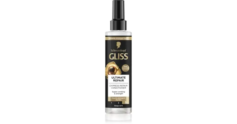 Gliss Ultimate Repair balsamo rigenerante senza risciacquo per capelli rovinati e secchi 200 ml