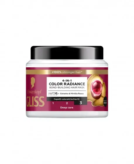 Maschera Capelli 4In1 Color Radiance Capelli Colorati, Schiariti 400 Ml