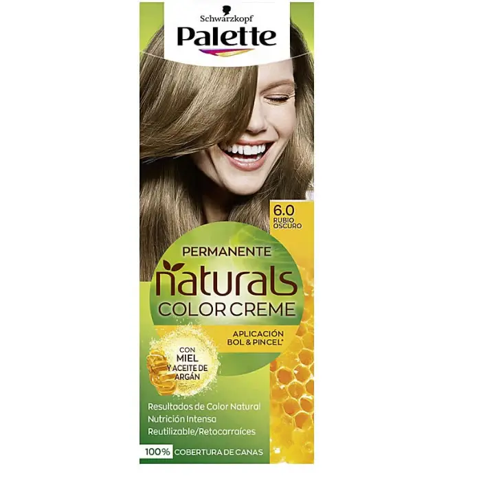 Palette Naturals Color Crema 6.0 Biondo Scuro