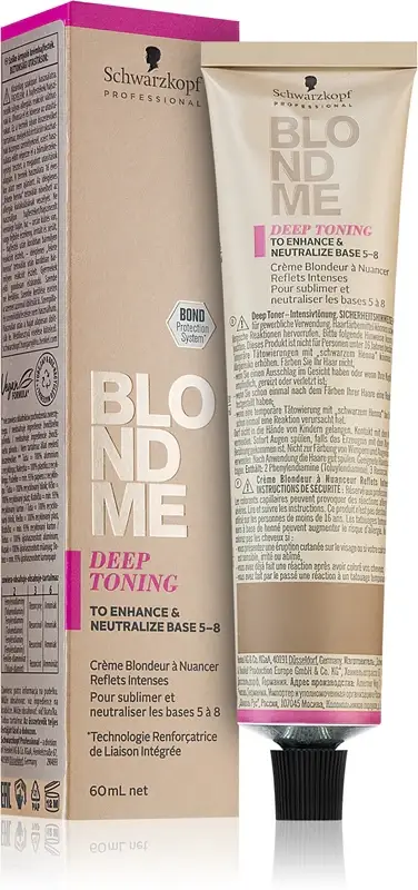 Professional Blondme Toning tinta per capelli pesca Sorbet 60 ml