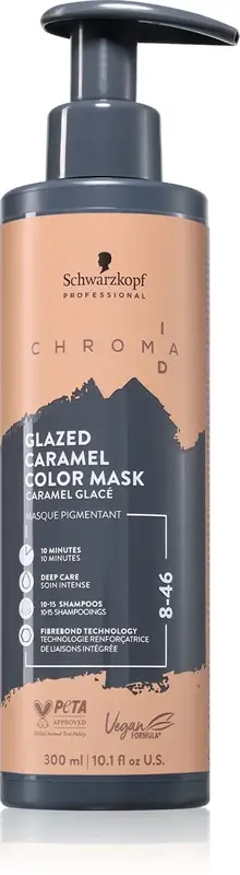 Chroma ID Color Intense Bonding Color Maschera per capelli colore 8-46 Glazed Caramel 300 ml