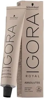 Professional Igora Royal Absolutes - tintura permanente per capelli con collagene, 60ml 6-60 | Cioccolato Naturale Biondo Scuro