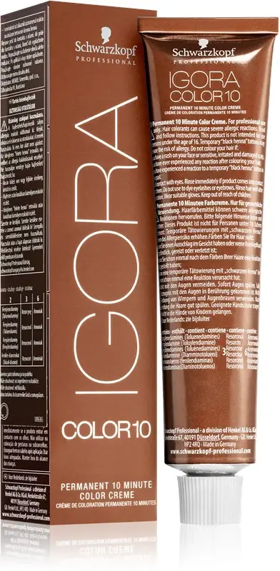 Professional Igora Royal Color 10 minuti di tintura per capelli 60 ml 3-0