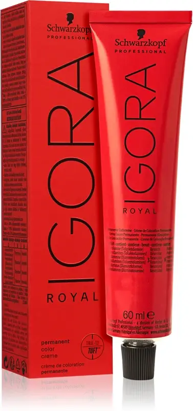 Professional Igora Royal - tintura permanente per capelli dalla formula innovativa, 60ml 8-21 | Biondo Chiaro Cenere