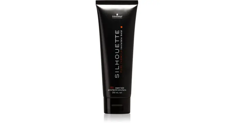 professional Silhouette Formula Gel Puro Invisibile Super Hold - Gel Rassodante Capelli - 250ml