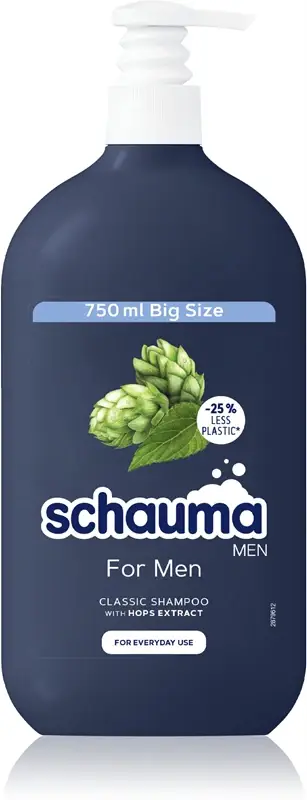 Schauma shampoo per uomo per uso quotidiano 750 ml