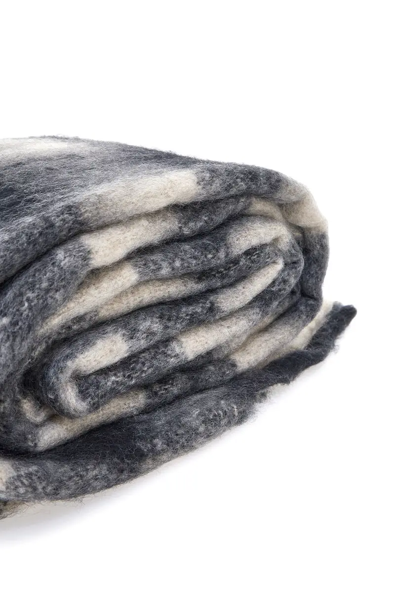 Sciarpa a Quadri Neri/Bianchi Pittarello 1220 miniatura 3