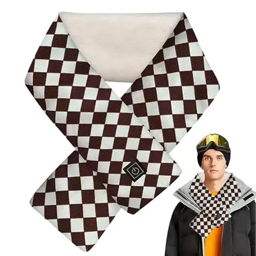 Sciarpa elettrica riscaldata, Sciarpa riscaldante elettrica - Sciarpa riscaldata da uomo ricaricabile,Fascia per il