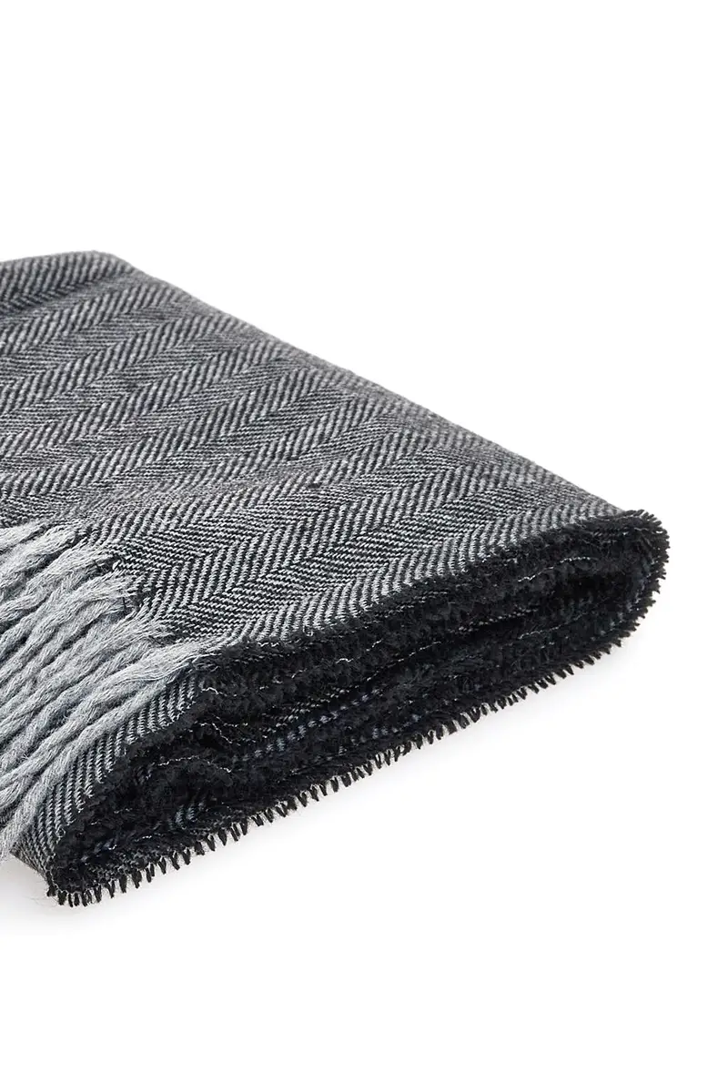 Sciarpa Grigia Da Uomo GianMarco Venturi 66175 miniatura 2