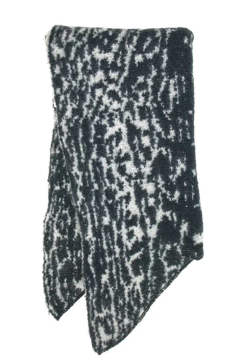 Sciarpa Nera e Bianca da Donna Animalier Pittarello 1151/D