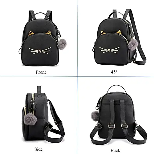 SCOFY FASHION Borsa a tracolla Donna Nero 2624224 miniatura 3