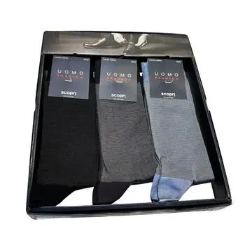 Calzino corto uomo in cotone elasticizzato Scopri Canaletto (1 PAIO)