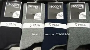 Calzino lungo donna in caldo cotone Scopri Prisco Venere (3 PAIA)