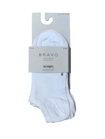 Minicalza unisex in cotone elasticizzato Scopri Bravo TRI-PACK