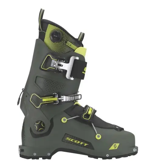 Freeguide Carbon - scarponi da scialpinismo Green