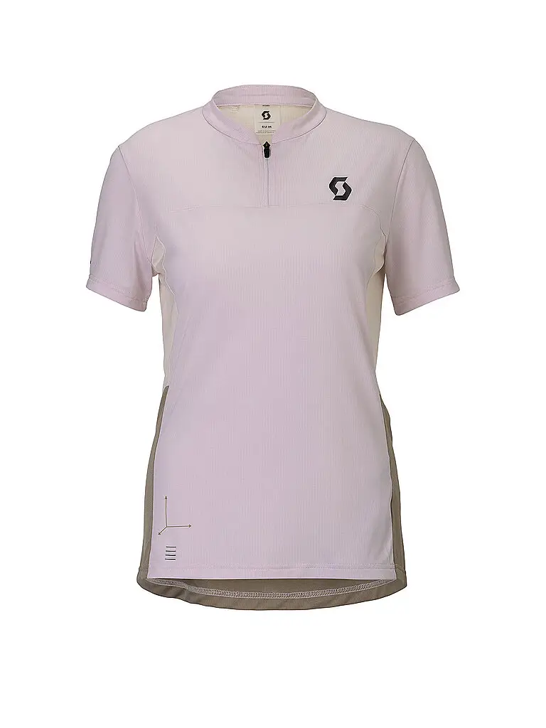 Maglia da ciclismo da donna Vertic Zip rosa | XS