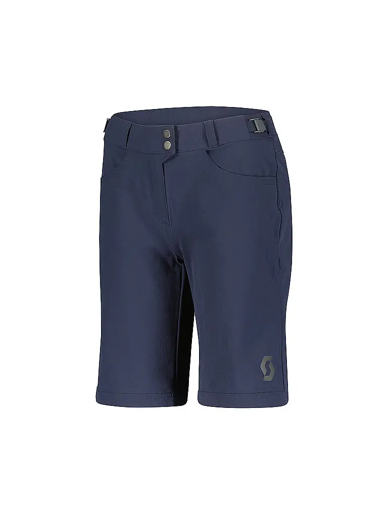 Pantaloncini da ciclismo da donna Trail Flow blu | S