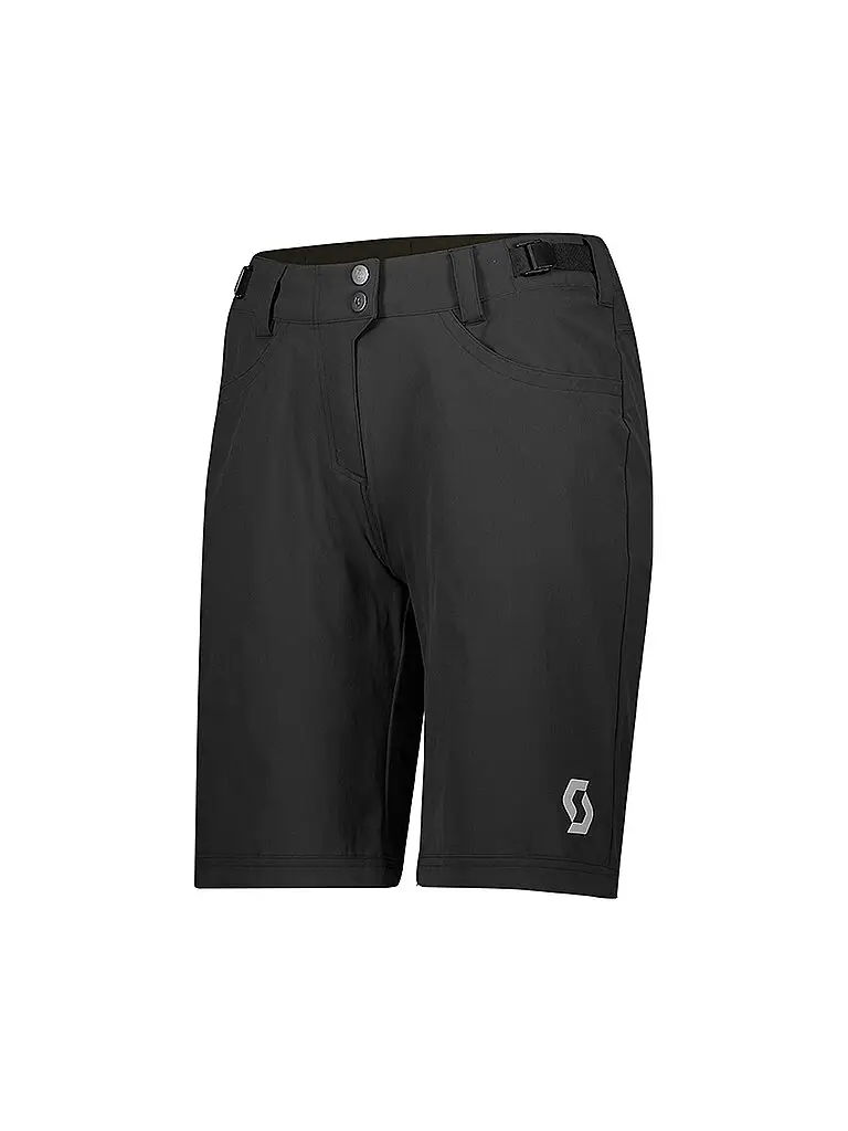 Pantaloncini da ciclismo da donna Trail Flow nero | XXL