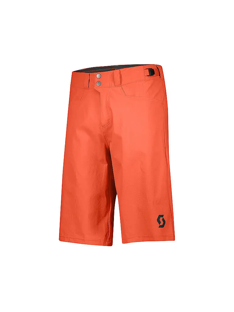 Pantaloncini da ciclismo da uomo Trail Flow arancione | S