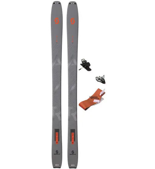 Set Explorair 92 LT sci da scialpinismo+attacco+pelli Grey