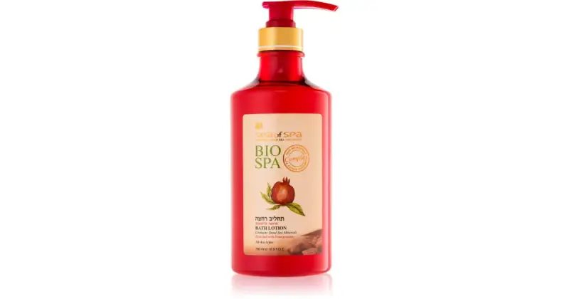 Bio Spa melograno crema per doccia e bagno con minerali del Mar Morto 780 ml