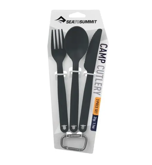 Camp Cutlery Set - posate Black