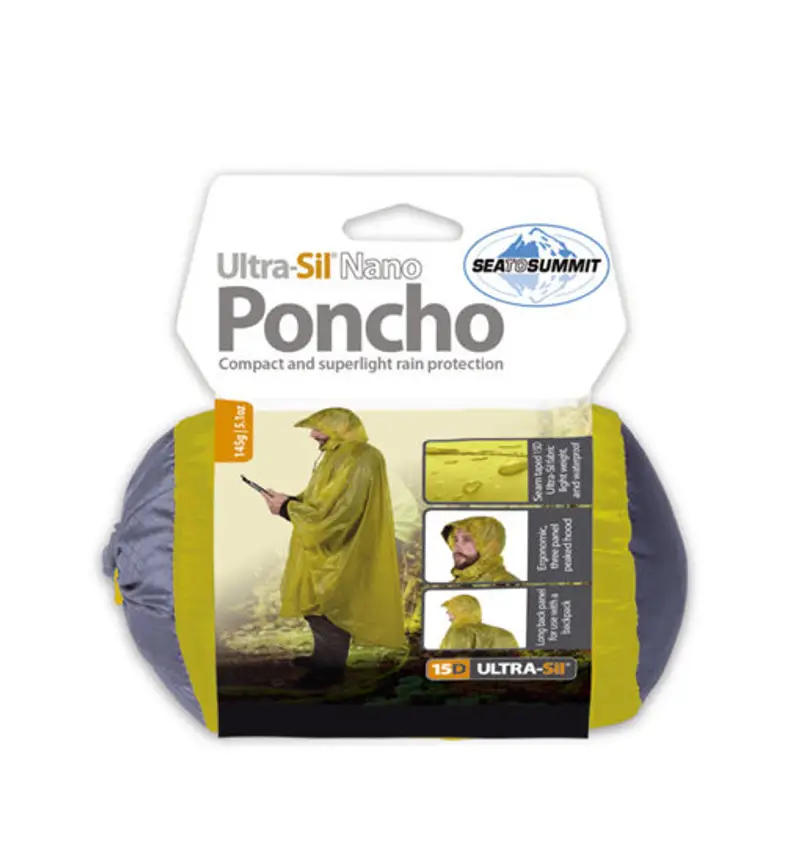 Poncho Ultra-Sil Nano 15D - poncho. x 118 cm Green