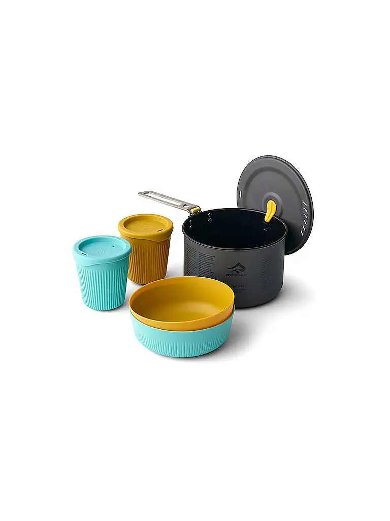 Set da campeggio Frontier da 5 pezzi multicolore