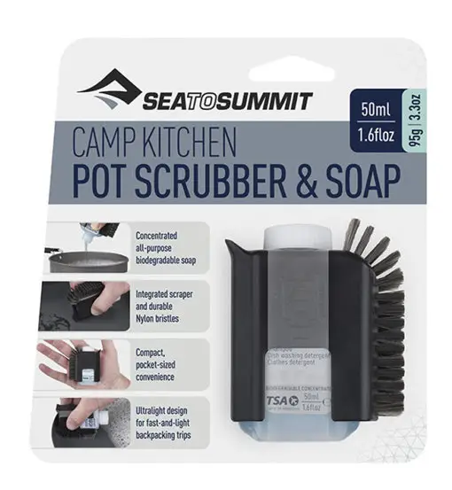 spazzola + sapone multiuso - kit di pulizia Blue