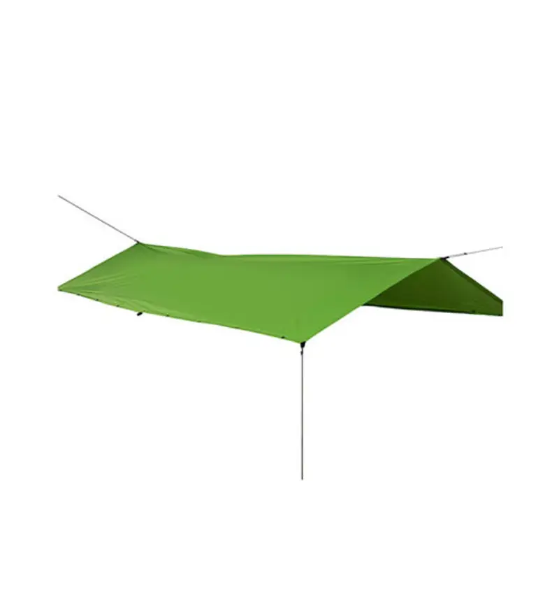 Tarp Poncho Nylon 70D - poncho. x 253 cm Green