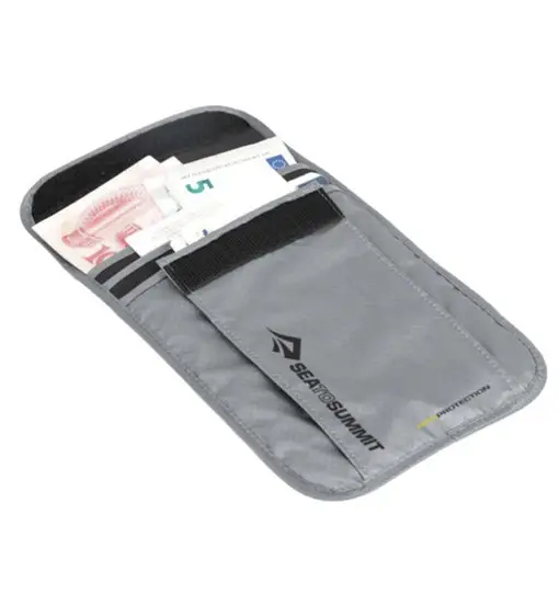 Tour de Cou RFID - portafoglio Grey