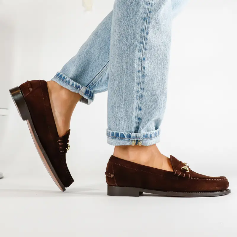 Joe Modena Suede Woman Dark Brown