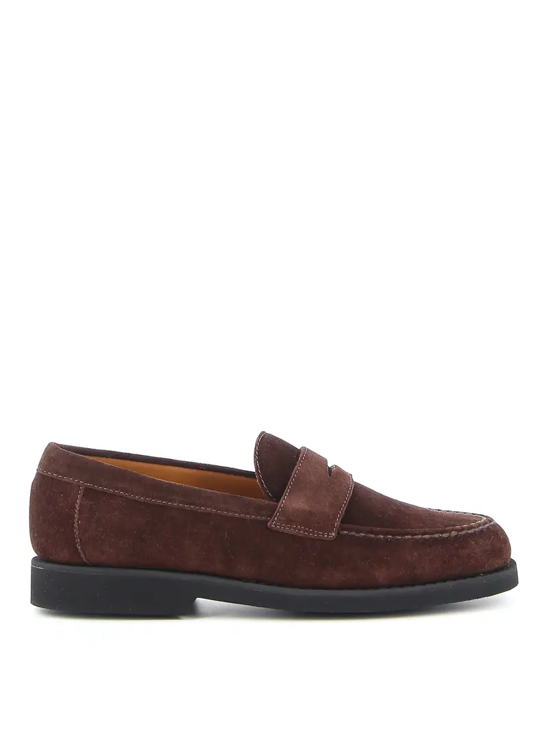 Mocassini Ryan Suede Polaris Marrone Scuro