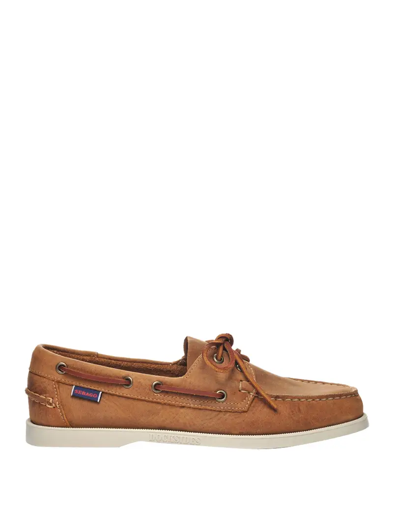 mocassini sebago da uomo - marrone