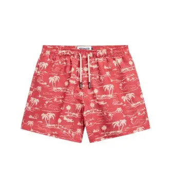 per uomo 77116WW Costume da bagno Sandbeach (S), Rosso, Beachwear, Poliestere