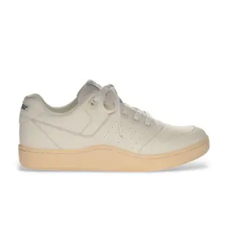 per uomo 771221W Sneakers in pelle Hurricane Club Off-White (42), Bianco, Basso, Stringhe, Casual