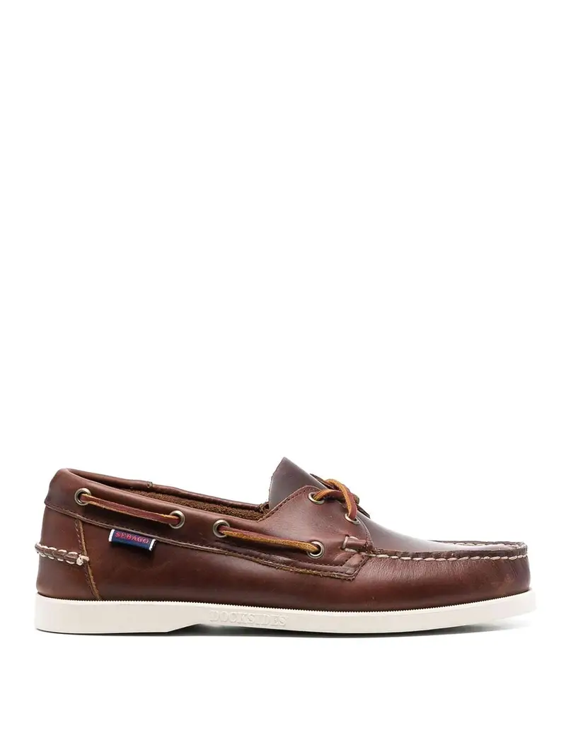 Scarpe da barca Docksides Portland Marrone
