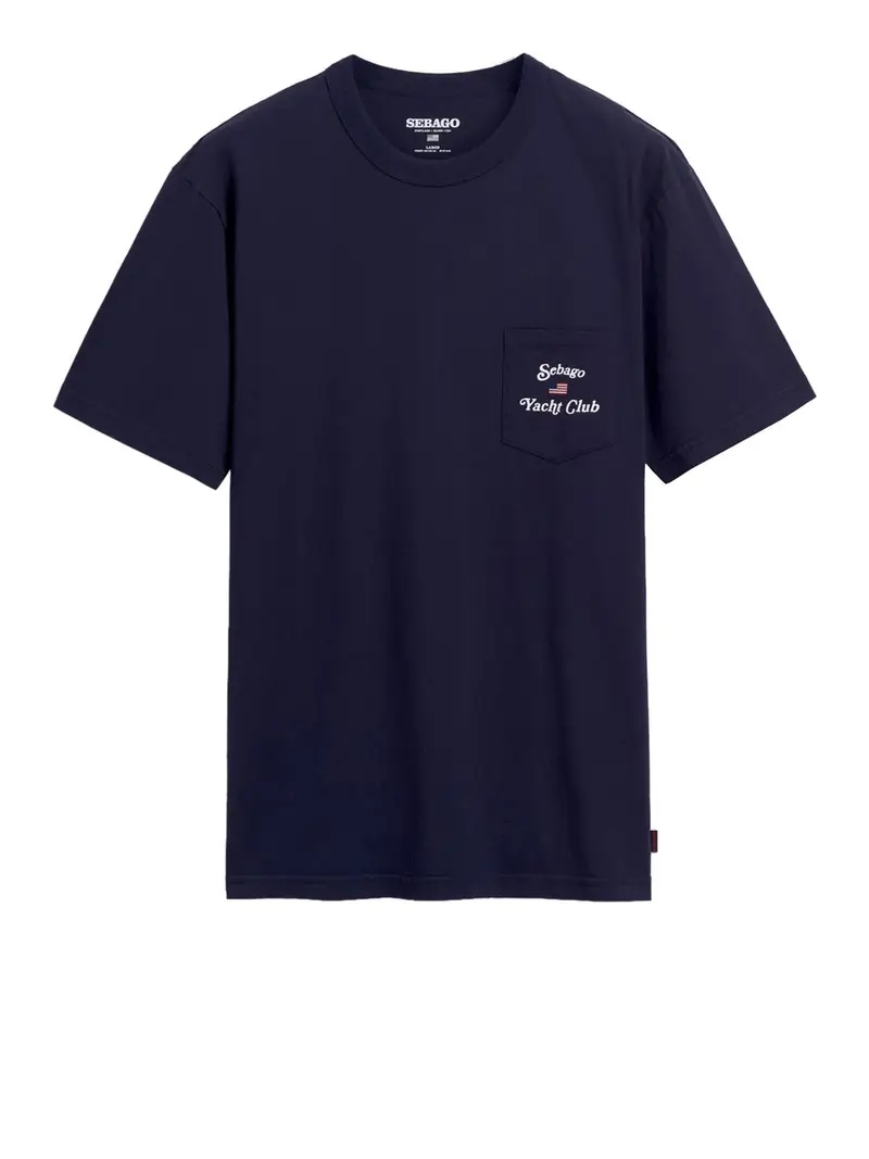 t-shirt sebago da uomo - blu