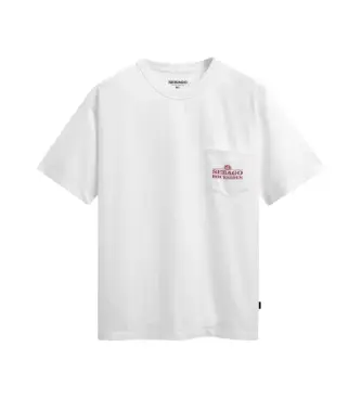 unisex 75121QW Maglietta bianca Dock (S), Bianco, Casual, Cotone, Manica corta