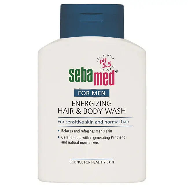 Gel doccia e shampoo 2in1 da uomo (detergente energizzante per capelli e corpo) 200 ml