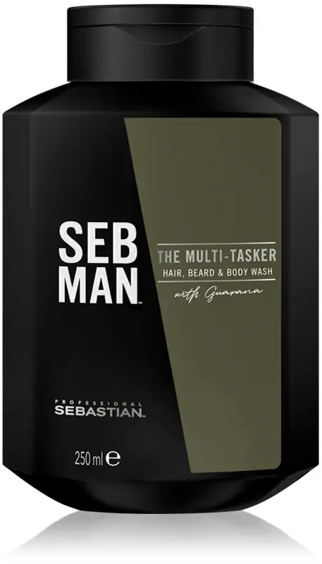 SEB MAN The Multi-tasker shampoo per i capelli, la barba e il corpo 250 ml