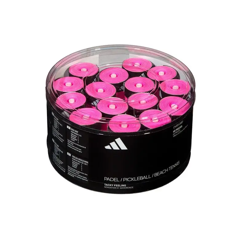 Secchio Overgrip 45 Unità Adidas Rosa |  Adidas